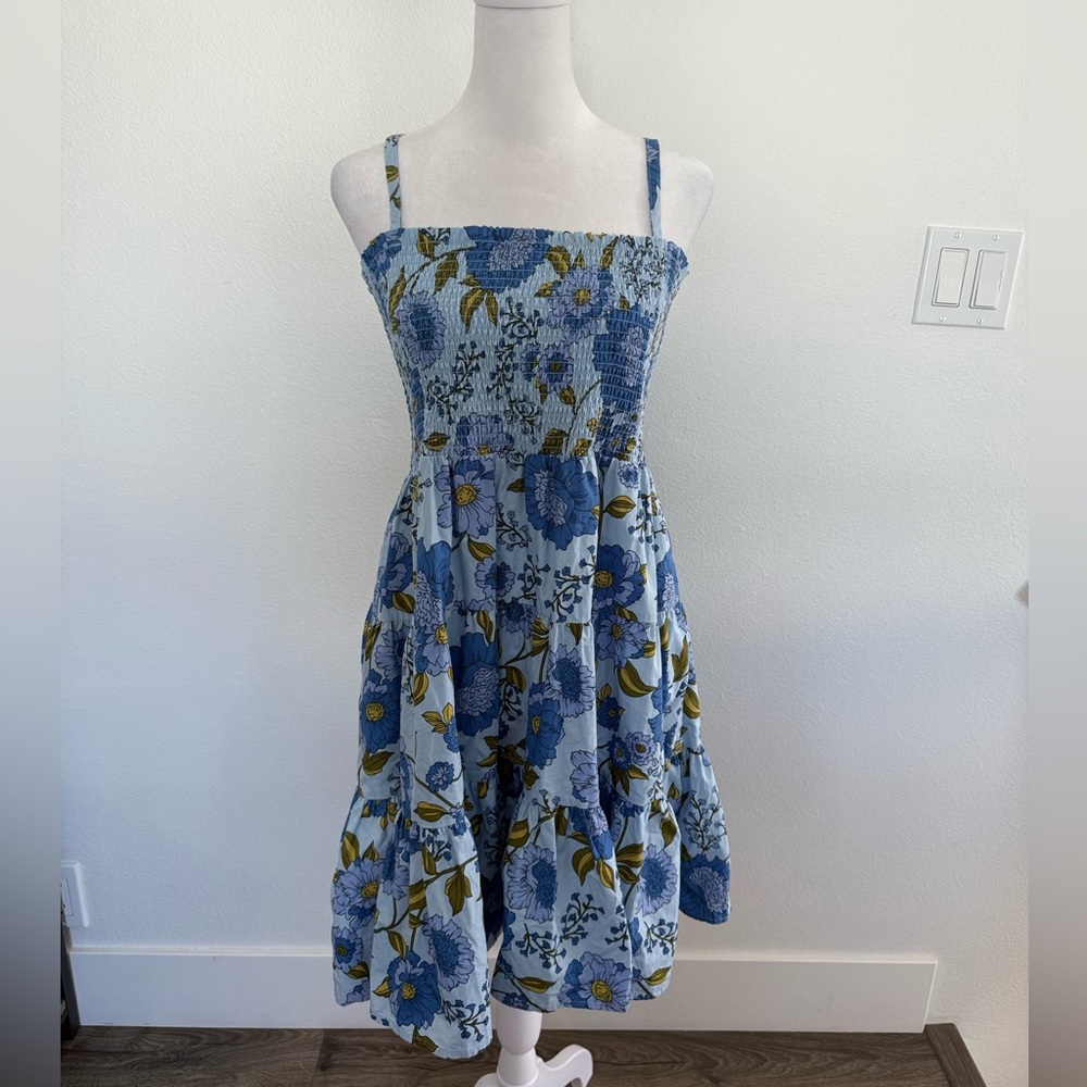 Steve Madden Blue Floral Sundress New